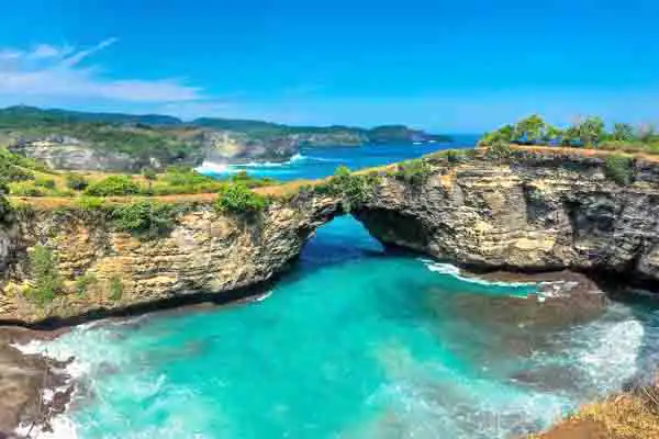 broken beach